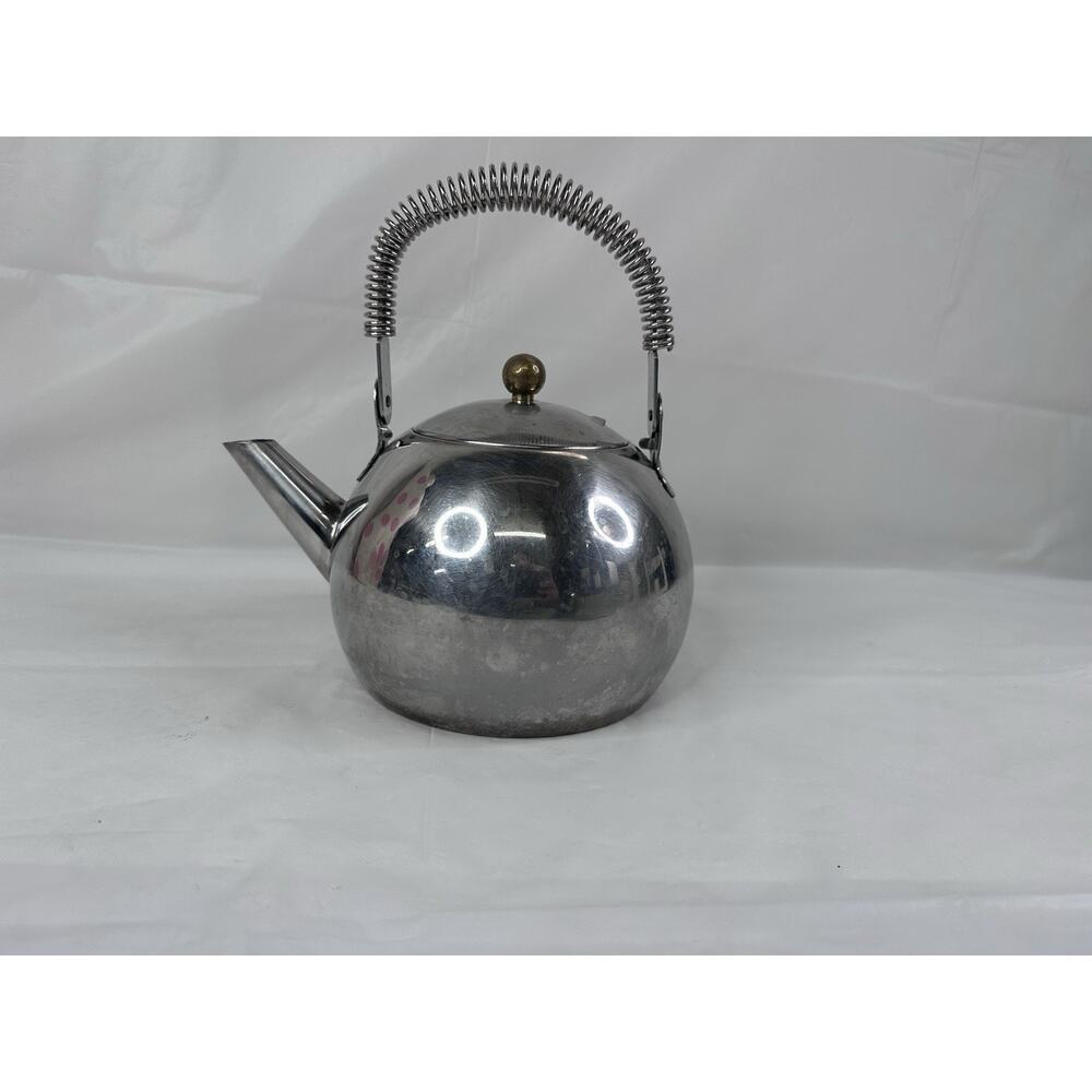 Preferred Stock Kitchenware Made In Korea 18/8 Stainless Steel Tea Pot Vintage